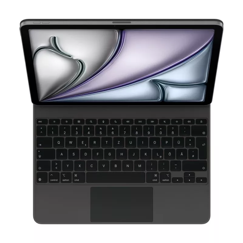 APPLE Magic klawiatura do iPada Air 13 cali (M3) - QWERTZ niemiecki - czarny