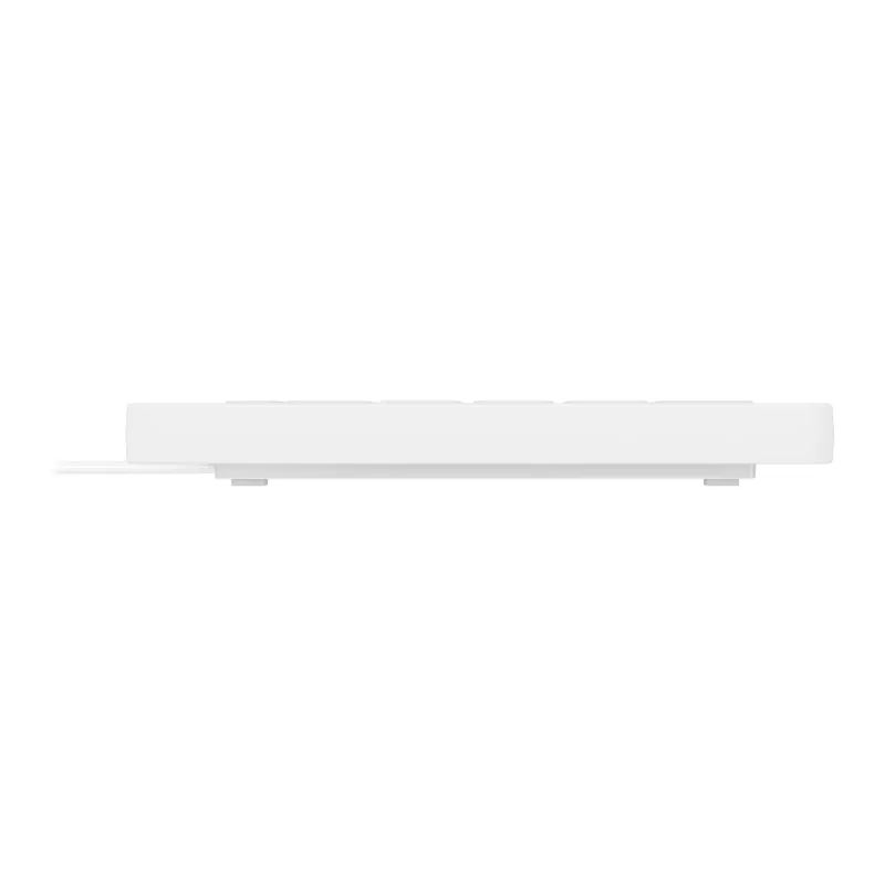 Contour Design Active Key Contour QuickClean Klawiatura Medyczna IP68 z Touchpadem Kompaktowa Przewodowa Biała DE C7412