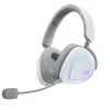 Zestaw słuchawkowy ASUS ROG Delta II Przewodowy i Bezprzewodowy Nauszny Gaming USB Type-C Bluetooth Biały