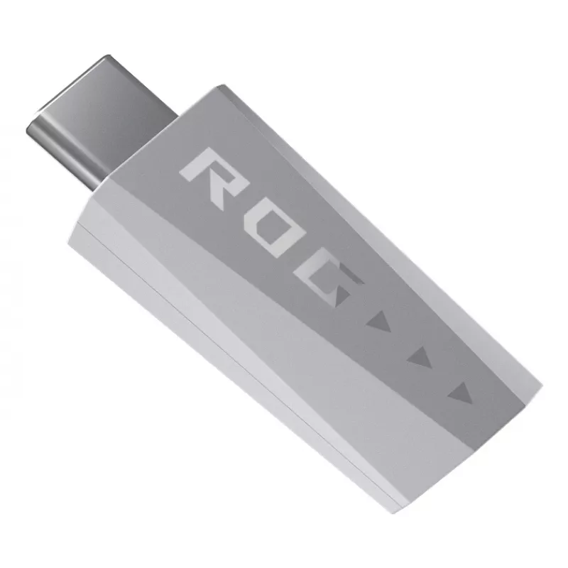 Zestaw słuchawkowy ASUS ROG Delta II Przewodowy i Bezprzewodowy Nauszny Gaming USB Type-C Bluetooth Biały