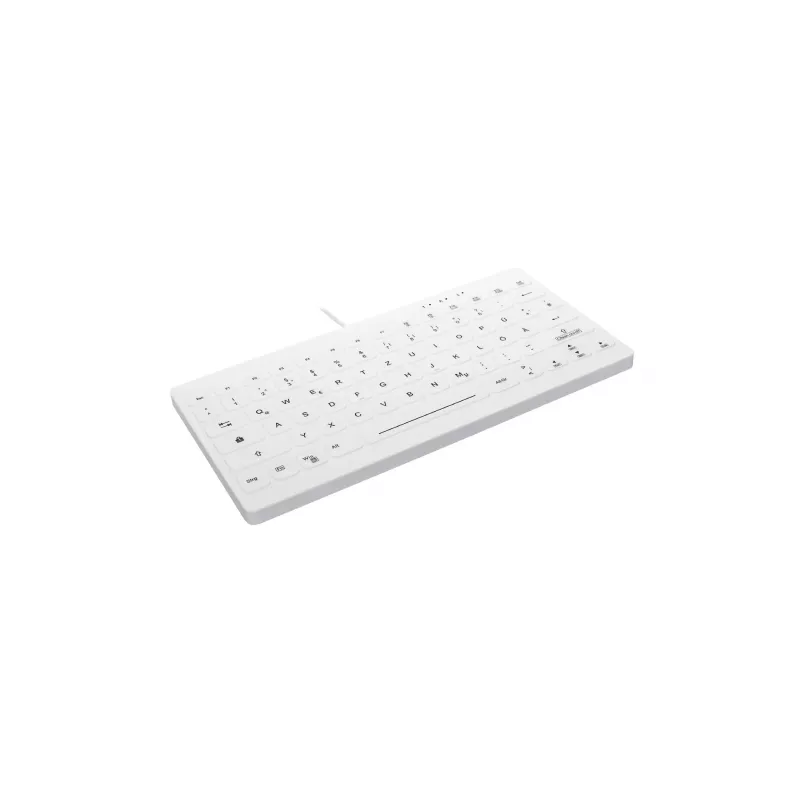 Klawiatura medyczna Contour Design Active Key Contour QuickClean IP68 Mini przewodowa biała DE C4112