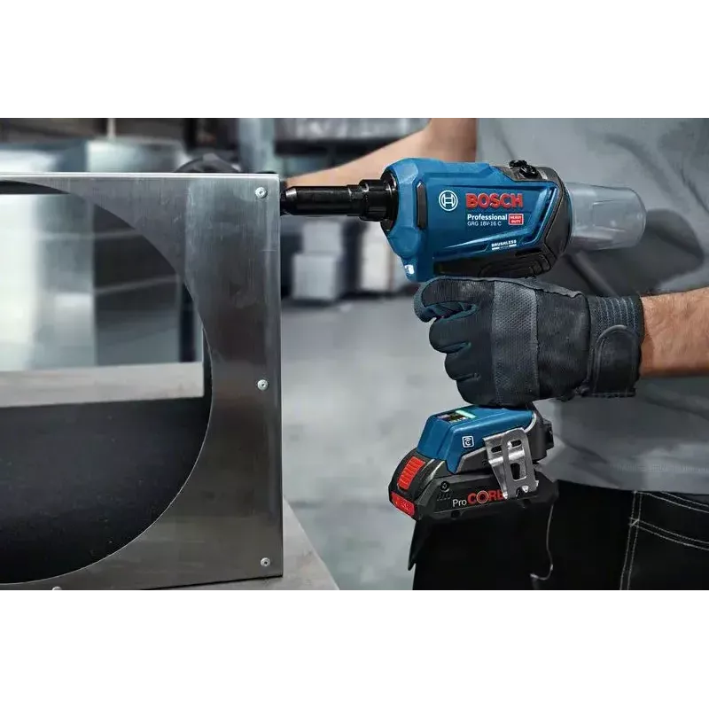 Bosch GRG 18V-16 C Professional bezprzewodowa nitownica, 18V