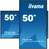 iiyama LH5065UHSB-B1AG Wyświetlacz reklamowy Digital signage panel płaski 125,7 cm (49,5 cala) LCD Wi-Fi 800 cd/m² 4K Ultra HD Czarny Wbudowany procesor Android 11 24/7