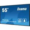 iiyama LH5565UHSB-B1 Wyświetlacz reklamowy w obudowie kiosku 138,7 cm (54,6 cala) LED Wi-Fi 800 cd/m² 4K Ultra HD Czarny Wbudowany procesor Android 11 24/7