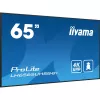 iiyama LH6565UHSB-B1 Wyświetlacz reklamowy w obudowie kiosku 163,8 cm (64,5 cala) LED Wi-Fi 800 cd/m² 4K Ultra HD Czarny Wbudowany procesor Android 11 24/7