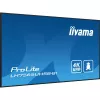 iiyama LH7565UHSB-B1 Wyświetlacz reklamowy w obudowie kiosku 189,2 cm (74,5 cala) LED Wi-Fi 800 cd/m² 4K Ultra HD Czarny Wbudowany procesor Android 11 24/7