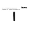 iiyama PROLITE TE7514MIS-B2AG Kiosk design 190.5 cm (75 cali) LCD Wi-Fi 435 cd/m² 4K Ultra HD Czarny Ekran dotykowy Wbudowany procesor Android 24/7