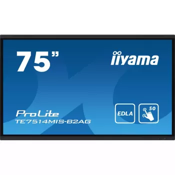 iiyama PROLITE TE7514MIS-B2AG Kiosk design 190.5 cm (75 cali) LCD Wi-Fi 435 cd/m² 4K Ultra HD Czarny Ekran dotykowy Wbudowany procesor Android 24/7