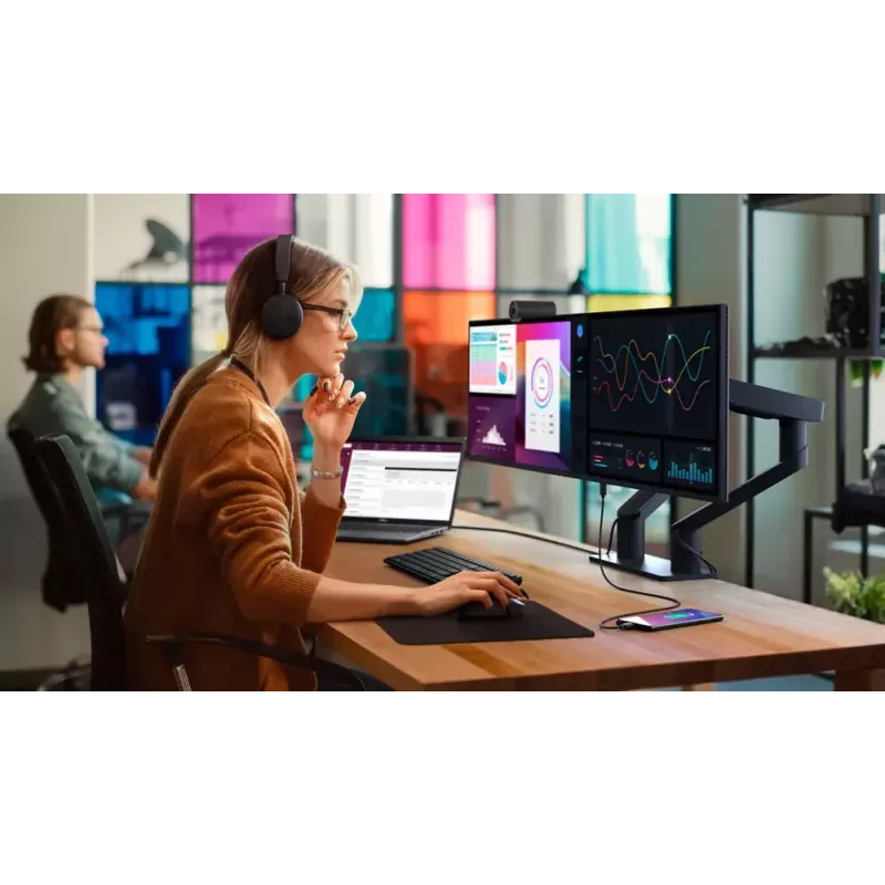 Monitor komputerowy DELL Pro Plus P2425HE_WOST 61 cm (24 cale) 1920 x 1080 pikseli Full HD LCD Czarny