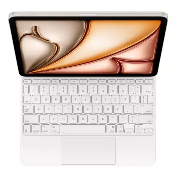 APPLE Magic klawiatura do iPada Air 11-calowy (m2/m3/m4) - Biały - QWERTY Międzynarodowy