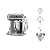 Mikser stojący KITCHENAID ARTISAN 5KSM185PS — 300 W, misa ze stali nierdzewnej 4,8 l, 10 prędkości, srebrny