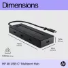 Koncentrator wieloportowy USB-C HP 4K 6G842AA#ABB