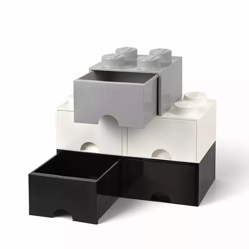 Szuflada LEGO Brick 8, room copenhagen RC40061735, biała
