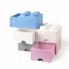Szuflada LEGO Brick 8, room copenhagen RC40061735, biała