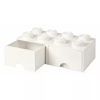 Szuflada LEGO Brick 8, room copenhagen RC40061735, biała