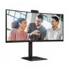 Monitor komputerowy AOC E4 CU34E4CW 86,4 cm (34 cale) 3440 x 1440 pikseli UltraWide Quad HD LED Czarny