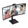 Monitor komputerowy AOC E4 CU34E4CW 86,4 cm (34 cale) 3440 x 1440 pikseli UltraWide Quad HD LED Czarny