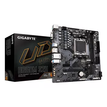 Płyta główna GIGABYTE B650M S2H - procesory AMD Ryzen serii 9000, VRM 5+2+2 fazy, do 6400 MHz DDR5 (OC), 1xPCIe 4.0 M.2, GbE LAN, USB 3.2 Gen 1