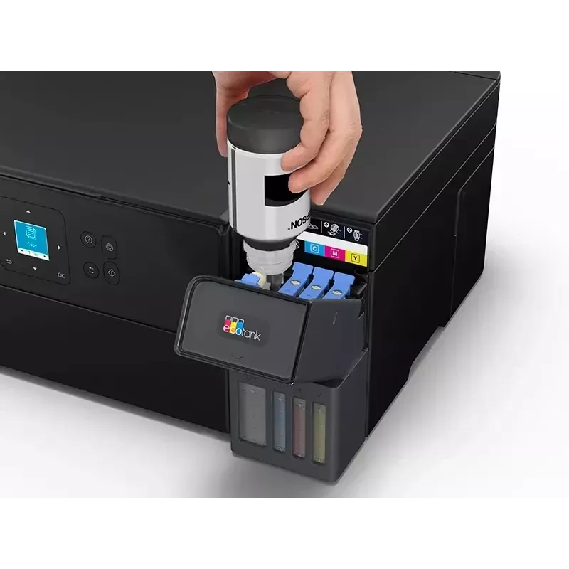 Wielofunkcyjna drukarka atramentowa Epson EcoTank ET-2950 — A4, 4800 x 1200 DPI, 33 str./min, Wi‑Fi, Dupleks, Skanowanie kolorowe