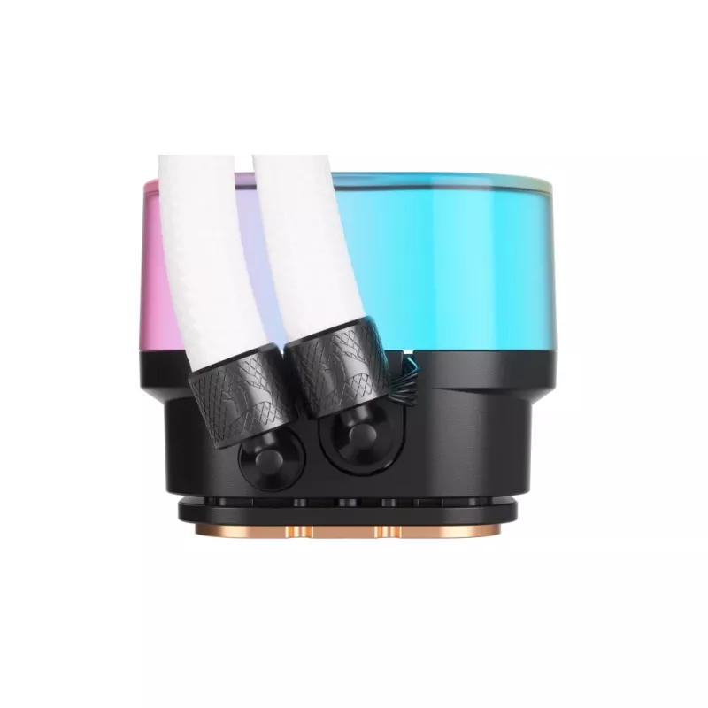 CORSAIR CPU Cooler - Icue Link H100I RGB Aio Liquid Cooler - biały