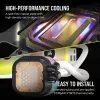 CORSAIR CPU Cooler - Icue Link H100I RGB Aio Liquid Cooler - biały