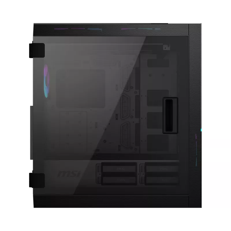 Obudowa komputerowa MSI MPG SEKIRA 500X Full Tower Gaming 'Czarna, 3x 200mm ARGB + 1x 200mm + 1x120mm ARGB Wentylatory, Mystic Light Sync, 8-kanałowy Hub ARGB, USB Type-C, Szklane panele, E-ATX, ATX, mATX, mini-ITX'