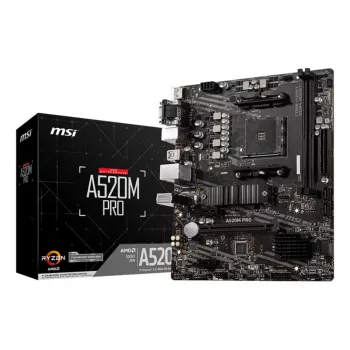Płyta główna MSI A520M PRO AMD A520 Socket AM4 micro ATX