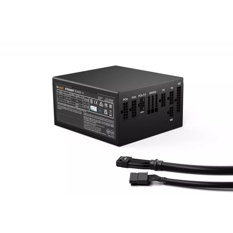 be quiet! BN337 zasilacz 850 W 20+4 pin ATX ATX Czarny