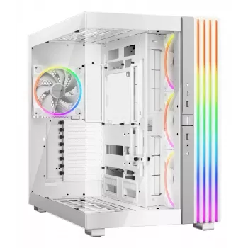 Obudowa PC bequiet! LIGHT BASE 900 FX Full Tower Biała — Full Tower, XL-ATX, wentylatory RGB, GPU do 49,5 cm, cooler CPU do 190 mm