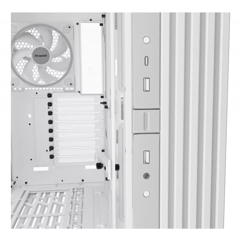 Obudowa PC bequiet! LIGHT BASE 900 FX Full Tower Biała — Full Tower, XL-ATX, wentylatory RGB, GPU do 49,5 cm, cooler CPU do 190 mm