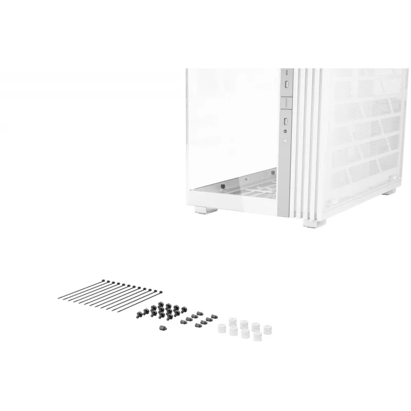 Obudowa PC bequiet! LIGHT BASE 900 FX Full Tower Biała — Full Tower, XL-ATX, wentylatory RGB, GPU do 49,5 cm, cooler CPU do 190 mm