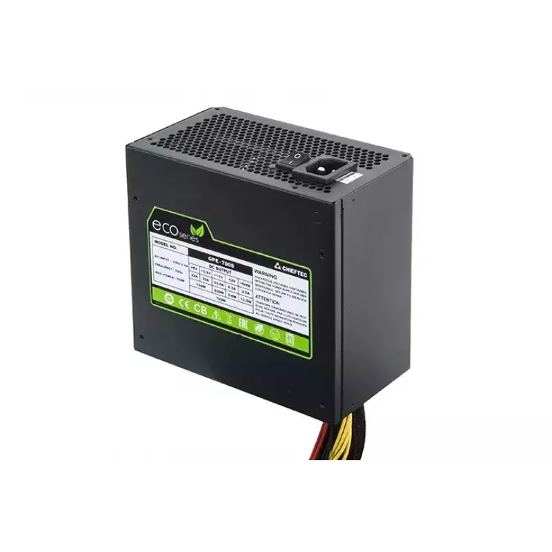 Zasilacz Chieftec GPE-500S 500 W 24-pin ATX PS/2 czarny