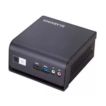 Mini PC barebone Gigabyte BRIX GB-BMCE-4500C (rev. 1.0), Intel Celeron N4500, DDR4 SO-DIMM, Wi-Fi 5, Bluetooth 4.2, GbE, bezwentylatorowy