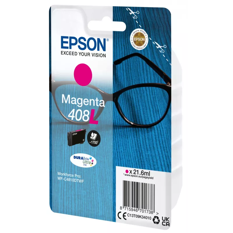 Epson C13T09K34010 wkład atramentowy 1 szt. Oryginalny Wysokowydajny (XL) magenta