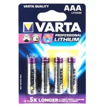 Bateria VARTA jednorazowa Ultra Lithium Aaa 1,5 V 4 szt.