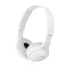 Sony MDR-ZX110, Przewodowe, 12 - 22000 Hz, Muzyka, 120 g, Słuchawki, Biały