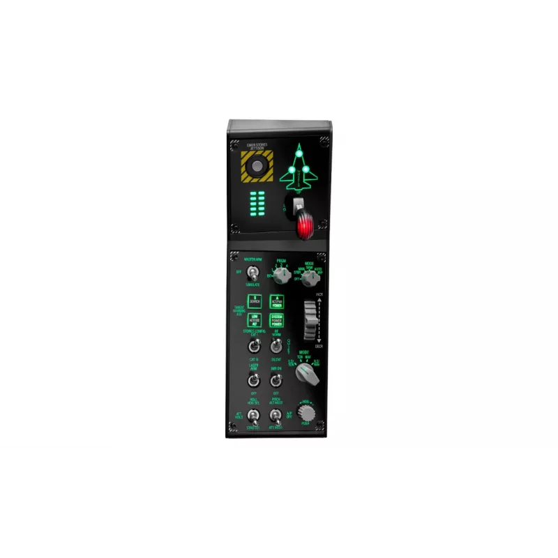 Joystick Thrustmaster VIPER Panel czarny USB z dźwignią sterowania silnikiem do PC