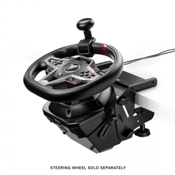 Thrustmaster SimTask Steering Kit, mocowanie kierownicy i pokrętło obrotowe do symulacji jazdy pojazdami ciężkimi, kompatybilne z kierownicami T128 i T248