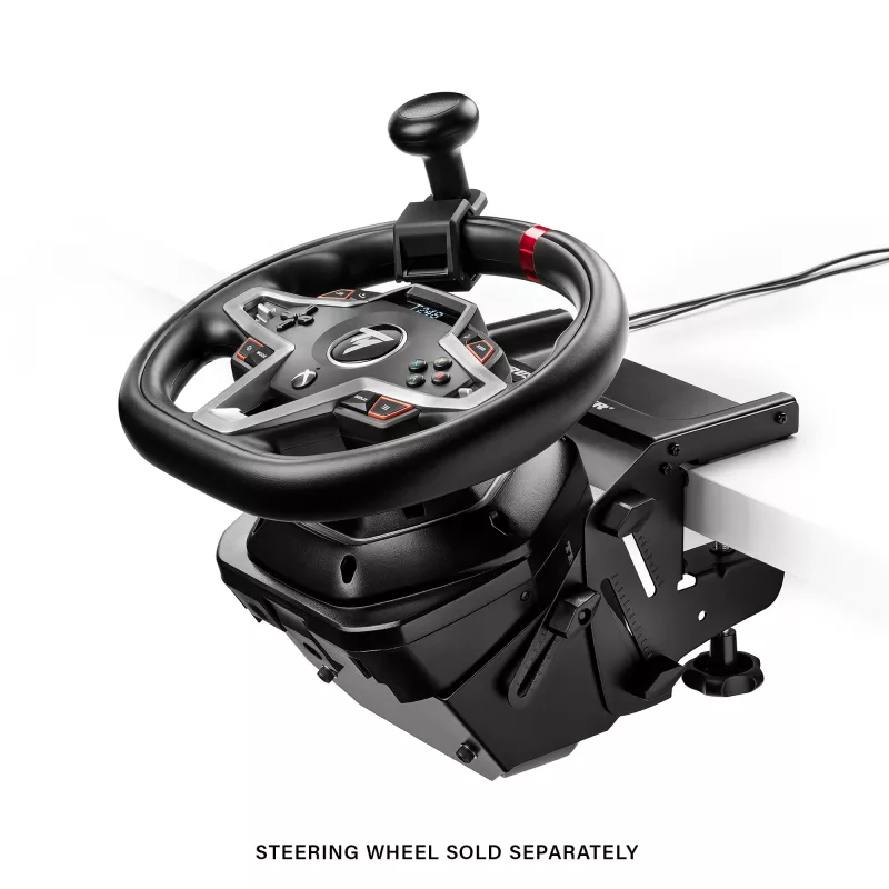 Thrustmaster SimTask Steering Kit, mocowanie kierownicy i pokrętło obrotowe do symulacji jazdy pojazdami ciężkimi, kompatybilne z kierownicami T128 i T248