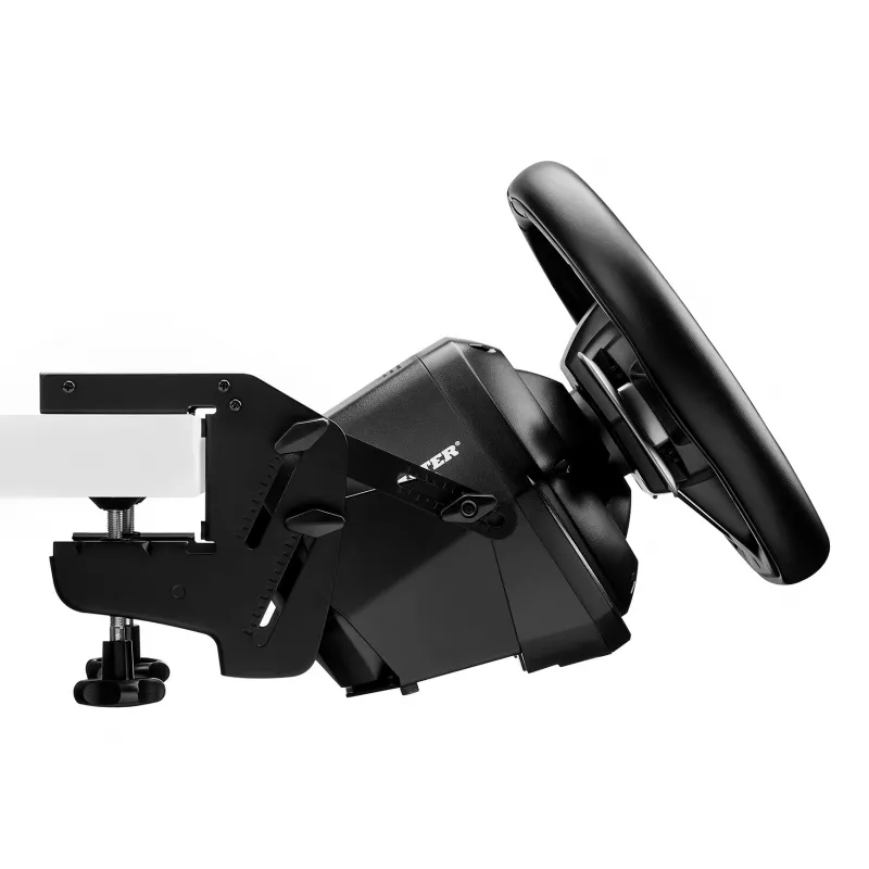 Thrustmaster SimTask Steering Kit, mocowanie kierownicy i pokrętło obrotowe do symulacji jazdy pojazdami ciężkimi, kompatybilne z kierownicami T128 i T248