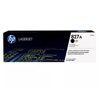 Oryginalny czarny wkład z tonerem HP 827A LaserJet, 29500 stron, Czarny, 1 szt.