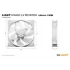 be quiet! Light Wings LX 120 mm PWM Reverse White Wentylator do obudowy komputera 12 cm 1 szt.