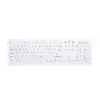 Klawiatura medyczna Contour Design Active Key Contour ClassicClean z wyjmowaną osłoną, pełnowymiarowa, przewodowa, biała, DE C8100