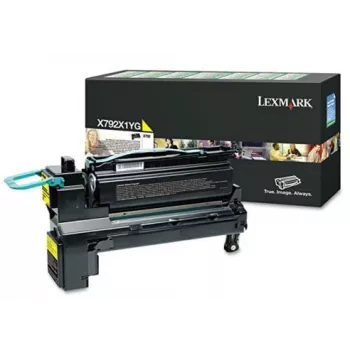 LEXMARK kaseta z tonerem - X792 - High Yield Return Programme Extra - 20k stron - Żółty
