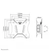 Neomounts NM-W60Czarny Monitor/TV mount wall 10-30 inch - tiltable