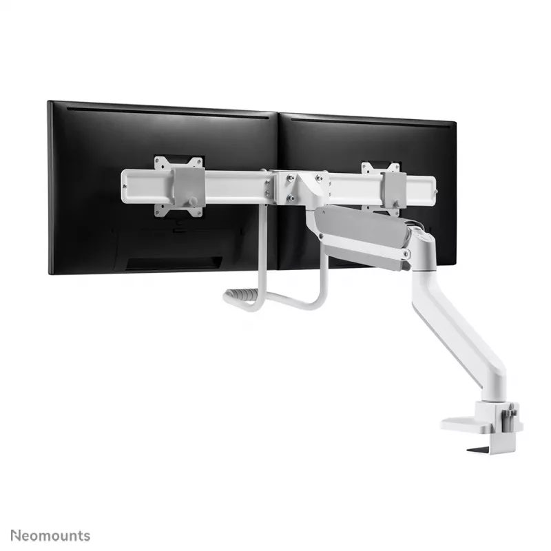 Neomounts DS75-450WH2 Uchwyt do monitora 17-32 cala - sprężyna gazowa - Topfix - ogranicznik 180°