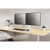 Neomounts DS75-450WH2 Uchwyt do monitora 17-32 cala - sprężyna gazowa - Topfix - ogranicznik 180°