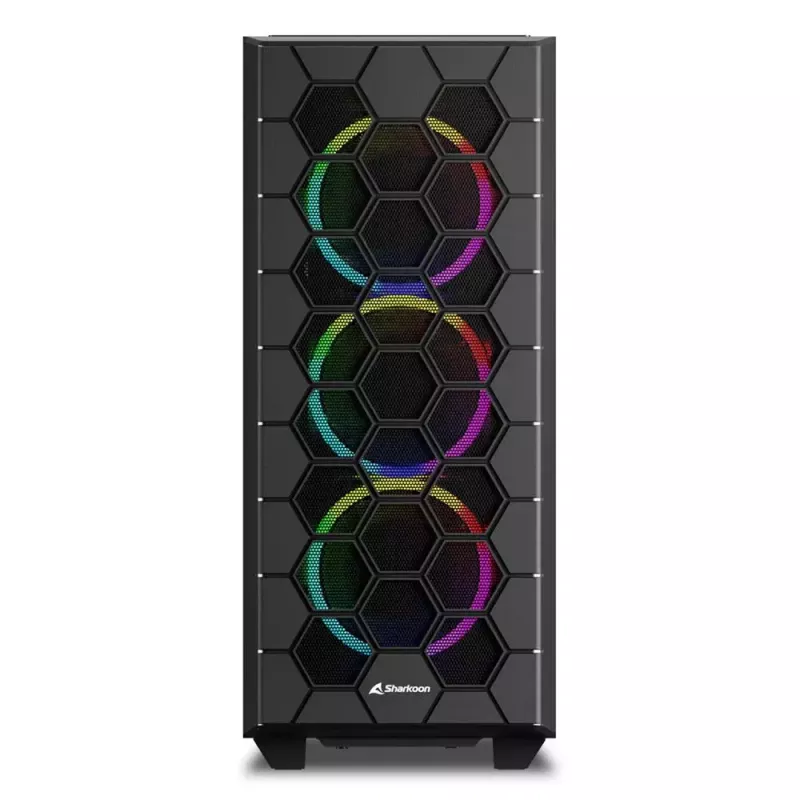 Obudowa PC Sharkoon RGB HEX Desktop Czarny