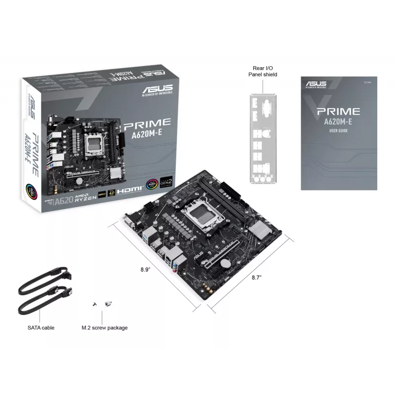 Płyta główna ASUS PRIME A620M-E-CSM AMD A620 Socket AM5 micro ATX