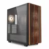 Obudowa PC Sharkoon REBEL C70G RGB Full Tower Czarny, Drewno